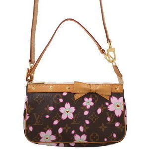 Louis Vuitton Monogram Cherry Blossom Pochette Accessoires Bag